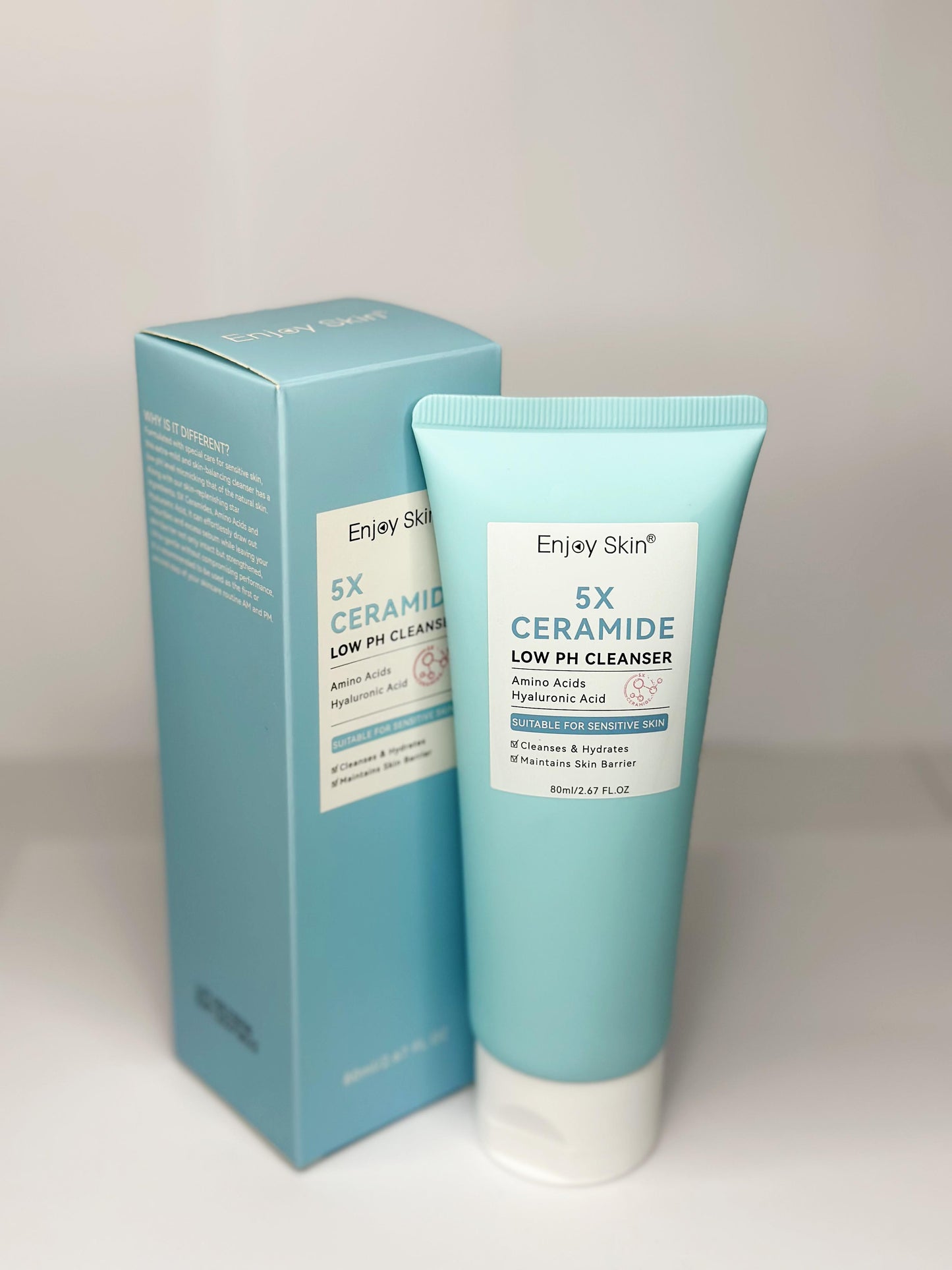 Ceramide 5X Treatment Wash For Sensitive Skin | Quantity 80ml