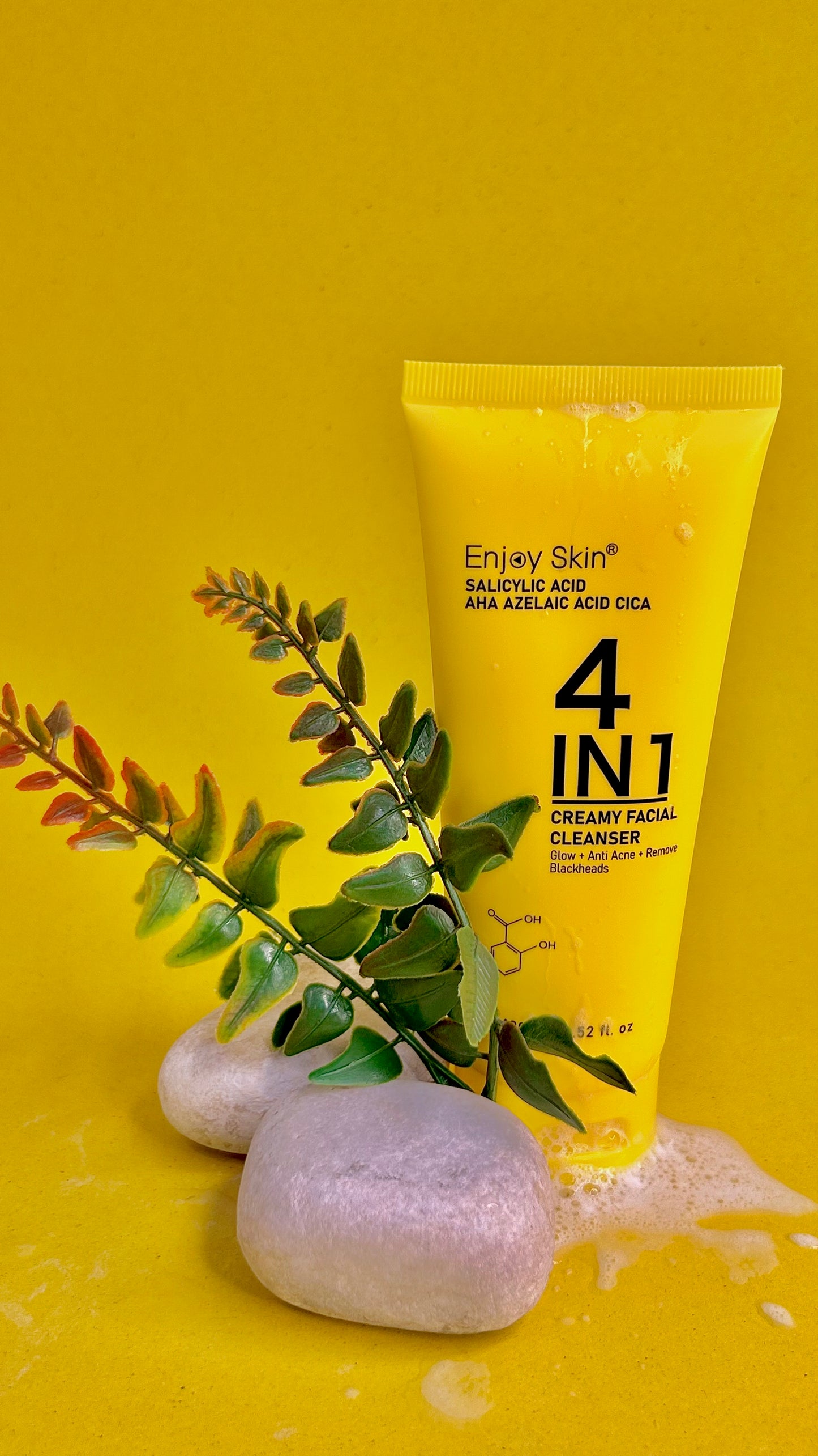 4 in 1 Acne Treatment Wash For Oily, Acne and Blackheads | Quantity 100ml