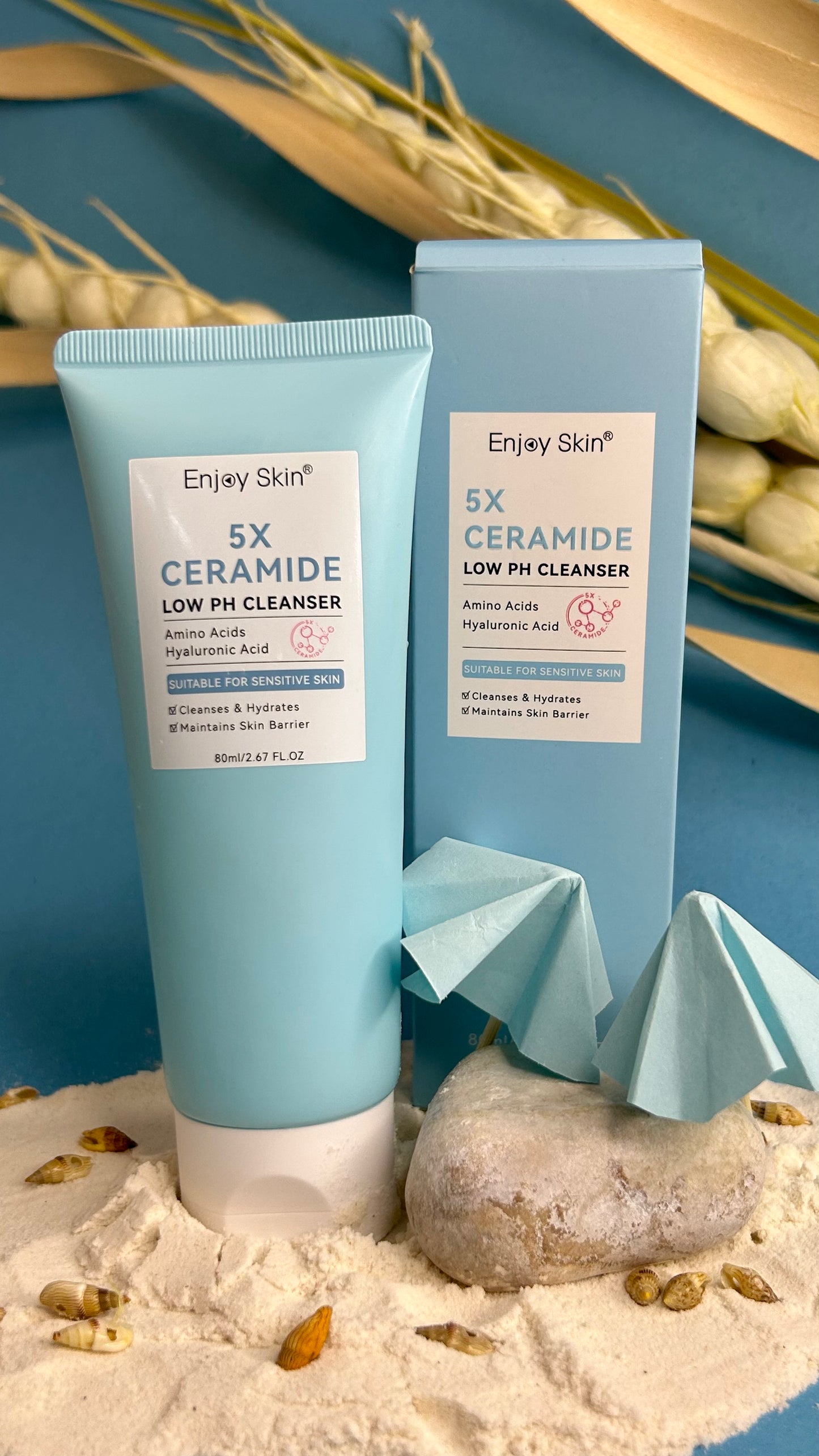 Ceramide 5X Treatment Wash For Sensitive Skin | Quantity 80ml