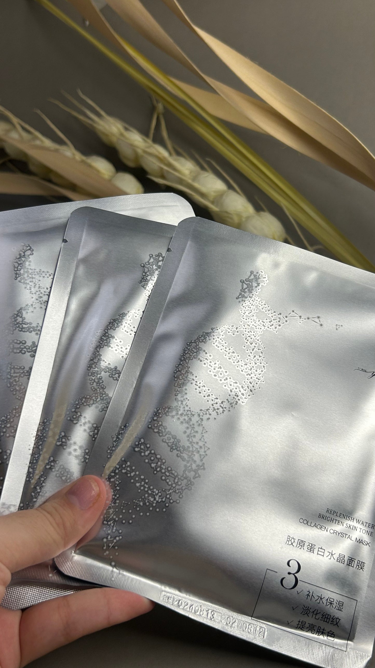 Crystal Hydrogel Mask