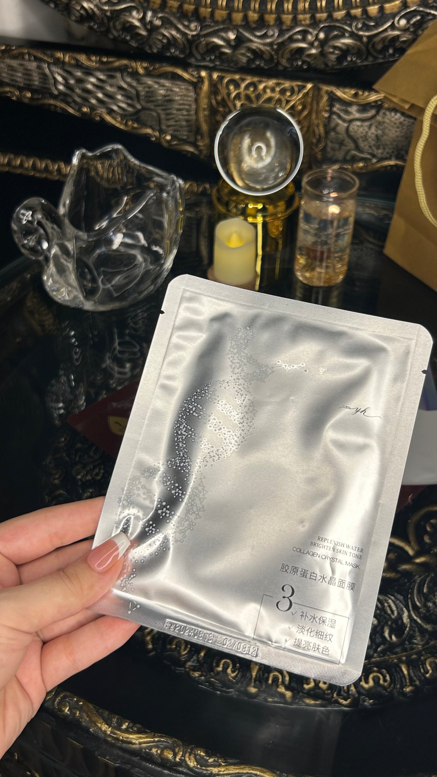 Crystal Hydrogel Mask