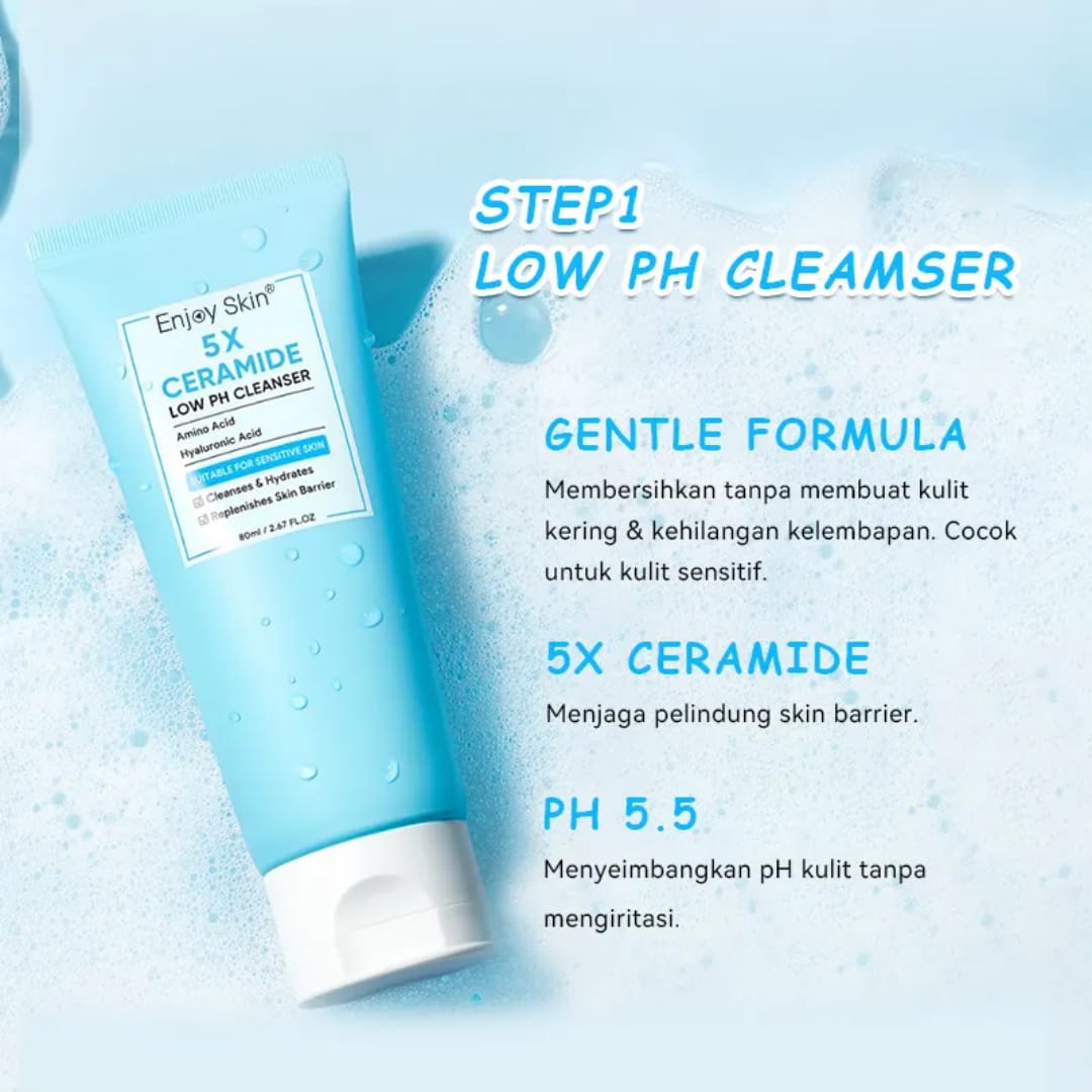 Ceramide 5X Treatment Wash For Sensitive Skin | Quantity 80ml
