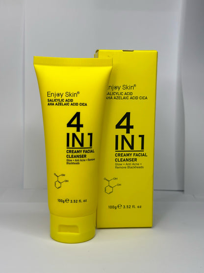 4 in 1 Acne Treatment Wash For Oily, Acne and Blackheads | Quantity 100ml