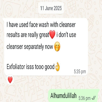 Client Testimonial Chat Screenshot