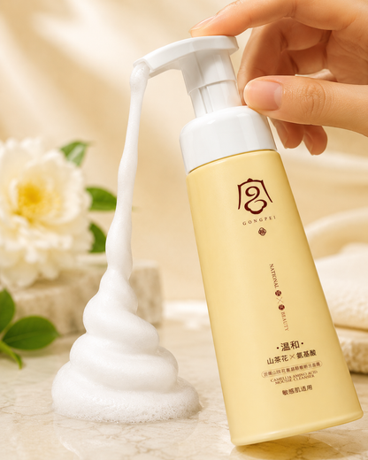 Camellia & Amino Mousse Wash - Sensitive & Dry Skin | Quantity 150ml