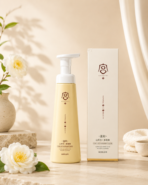 Camellia & Amino Mousse Wash - Sensitive & Dry Skin | Quantity 150ml