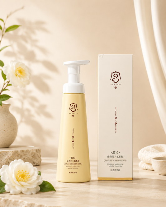Camellia & Amino Mousse Wash - Sensitive & Dry Skin | Quantity 150ml